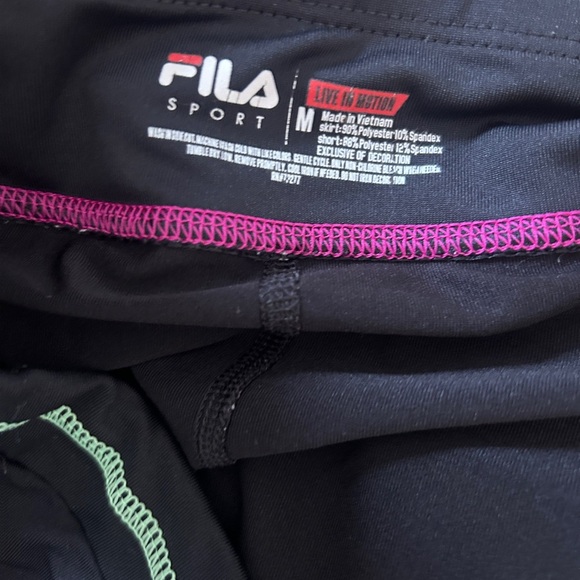 Fila Blue Skater Mini Skirt Athletic - Picture 3 of 4